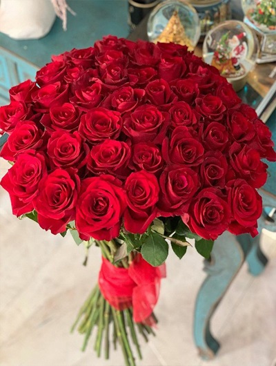 51 adet Kırmızı Gül Buketi 5414