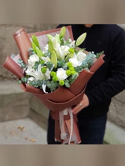 Lilyum Çiçek Buketi 5598